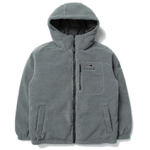 아이더 아이더(EIDER) 이월상품 남성 여성 공용 루즈핏 구스다운 후리스 양면 후드일체형 부드러운 터치감 경량성 보온성 숏기장 등산 캐쥬얼 스포츠 리버시블 자켓 DMW21567 REVE HOOD Ⅱ (리브 후드 2) UNI 플리스 리버서블 다운 K5