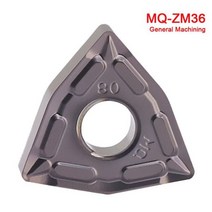 선반 가공 스테인레스 반제품 터닝 카바이드 인서트, WNMG080408, MQ-ZM36