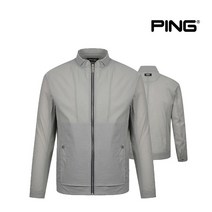 핑골프남성 이중 포켓 바람막이 점퍼 P111A1JP209_BG, 100, BG