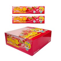 더원코리아 뽀롱뽀롱 뽀로로 하이텐쮸 비타민C 비타민D 아연 딸기맛, 28g, 5개