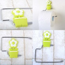 방수 휴지걸이 무타공 화장실 욕실 화장지걸이, 핑크CM001547