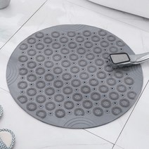 풋브러쉬 풋샴푸 발각질제거기 발브러시 매트, 블루