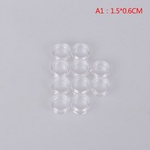 아크릴 투명 디스플레이 스탠드 구 홀더 크리스탈 볼베이스 받침대 지지 장식 10 개, A1