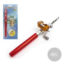 싸파 미니 펜 릴 낚시대 레드 계곡낚시 피라미낚시, 쿠팡윙 본상품선택