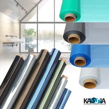 카시아 유리창 화장실 단열필름 비산방지 자외선 냉열차단 사계절 멀티필름, 투명 필름, 투명진블랙