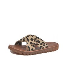 ZZJJC 슬리퍼녀에 발가락 플랫 일자 슬리퍼 비치 슬리퍼