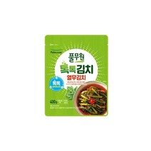 풀무원 톡톡 열무김치 (400g) [우리집영양식] [깔끔한맛], 17개