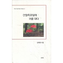 시)산철쭉꽃잎에 귀를 대다 (김태원 시집), 상품상세설명 참조, 상품상세설명 참조, 상품상세설명 참조