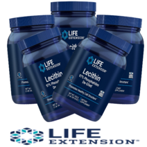 라이프익스텐션 레시틴 과립형 탈지대두추출 1lb [454g*5통]