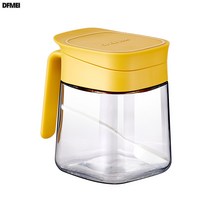 DFMEI 유리양념통 플립양념통 스푼양념통, 맥옐로우300ML