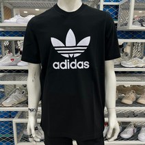 아디다스 오리지널 아디다스 트레포일 티셔츠_H06642