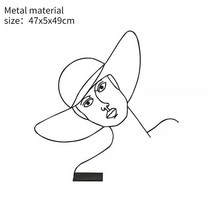 오브제 조각상 샌드 빈티지 카페 감성 인테리어 앤티크 미니멀리스트 그림 조각 아트 데코 북유럽 금속, 07 육군 녹색