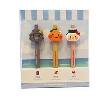 퐁당패밀리 제주 캐릭터 볼펜 3종 세트, 혼합색상, 27세트