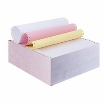 FirstZi 4 파트 24.1cm x 27.9cm(9-1/2 x 11인치) 연속 컴퓨터 용지 트랙터 핀 피드 프린터용 1000장 250세트 쿼드러플라이션 NCR 용지 1.3c