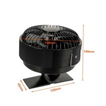 저소음 5 엽 가정용 벽난로 팬 장작 난로용 송풍기, 01 Stove Fan