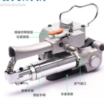 PET PP 밴드 자동 밴딩기 박스포장 에어 자동끈조이기, B19(폭 19mm 이하에 적합)
