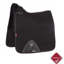 [LEMIEUX] Merino 천연양모 마장마술 안장패드, 블랙