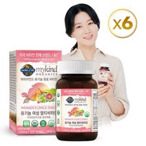 마이카인드 유기농 여성멀티비타민 30정 x 6박스 6개월분, 상세설명 참조, 없음