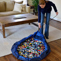 장난감정리주머니 블록주머니 인형정리함 수납함