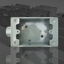 스위치 주물박스 54 1개용 스틸 노출박스, 1개