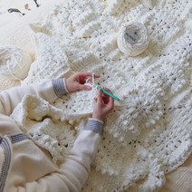 DIY 담요 블랭킷 만들기 패키지, 도구포함 모든재료