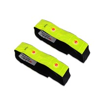 노스바이크 LED 반사램프 밴드 NB-013 2P, 형광노랑 2P 1세트