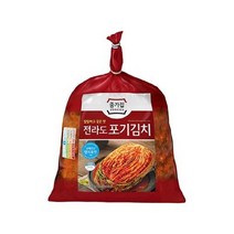 종가 전라도 포기김치 3.3kg, 상세페이지 참조, 상세페이지 참조, 상세페이지 참조