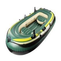 보트부품 SOD 2/3 인용 풍선 보트 카약 카누 PVC 블로우 업 뗏목 세트 노 및 풋 펌프 없음 200x120x35cm 낚시 에어, [02] 3 Person