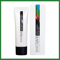 n17517/에바끌레르 내추럴 썬크림 휴대용 50ml/골프전용 스포츠 선크림 SPF50+ PA+++ 자외선 차단 기능성 유브이