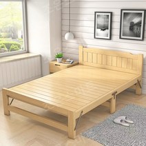 좁은방 접이식 모션 접이식침대 야전침대 1.2m 1.5m, 03.100x36x195cm매트리스+면 베개