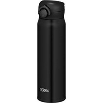 Thermos Water Bottle 절연 대도시 무광택 유형 매트 블랙 600ml JNR-601 MTBK, 상품명참조, 1ml