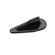 10pcs 유니버설 EVO 스타일 지붕 ABS 상어 지느러미 스포일러 윙 키트 소용돌이 발전기 SLJ-1014, black