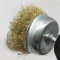 전기드릴 페인트 녹제거 스틸 와이어 휠연마 브러시