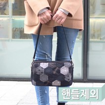 바이핸즈 퀼트패키지 가방 - 개인의 취향 사각숄더백(핸들미포함), 1개