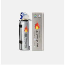 월드프로소화기 차량용 캠핑용 가정용 방마다 소화기 거치대 실버, 7개, 460g