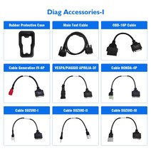 차량점검 OBD 옵션 케이블 어댑터 JDiag M100 코드 리더 바이크 오토바이 진단 도구 스캐너 다양 한 모델에, 03 SUZUKI-I-4P