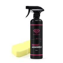 핑크다이아 아쿠아쉴드 유리막 코팅 500ml 발수 광택제 물왁스, 1개