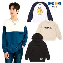 에스핏 주니어 키즈 주니어 봄 베스트 맨투맨 후드티