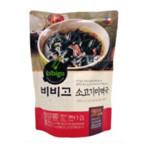 비비고 소고기 미역국, 500g, 16개