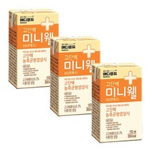 메디푸드 미니웰(150ml 3팩) 고단백환자영양식 환자식, 150g, 누룽지맛 3팩