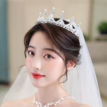 코스트굿즈 티아라 왕관 셀프웨딩 브라이덜샤워, 티아라06