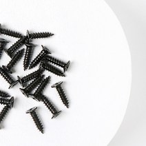 [셀프벨] 접시나사 나사못 소량판매, 14. 블랙 3 x 12mm / 약20개