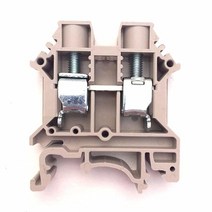 Dinkle DK10N DIN 레일 터미널 블록 나사 타입 UL 600V 60A 6-20AWG 50개 팩