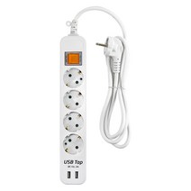 써지오 4구 USB 안전멀티탭, 1.5m, 1개