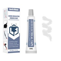 투명방수접착제 폴리우레아 지붕 옥상 30/50ml 실리콘 실란트 방수 액체 절연 테이프 붙여 넣기 전자 안티 UV 빠른 건조 접착제 홈, [02] 30ml white