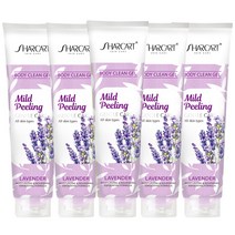 샤카트 바디 필링젤 310g 라벤더 때필링 각질제거, 310ml, 5개