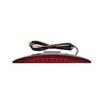 할리 데이비슨 브레이크 아웃 EFI FXSB CVO 2013-2017 오토바이 리어 펜더 팁 LED 테일 라이트 스모크 레드, 한개옵션1, 01 Red