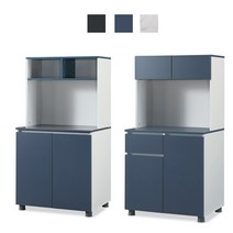 토파스 높은탕비장 1540 상부오픈서랍형 휴게실 탕비실, 마블