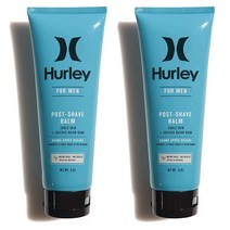 Hurley 남성용 애프터쉐이브 - 쿨링 멘톨 포스트 쉐이브 밤 사이즈 170g(6온스) (2팩) 406721