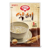 롯데 델가 식혜 수정과 원액 790ml (5배 희석용), 개